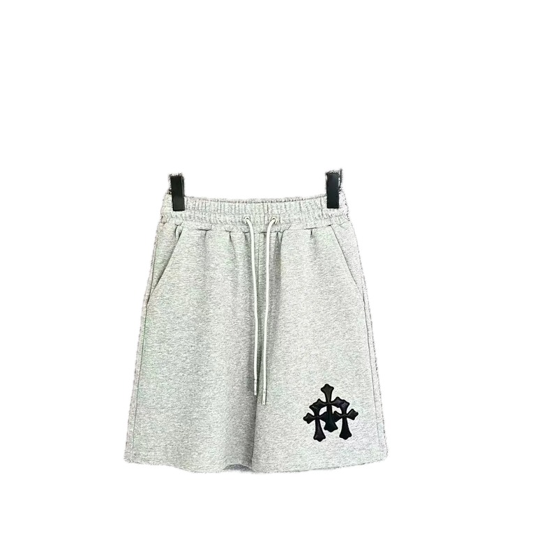 Chrome Hearts Cross Casual Style Grey Shorts