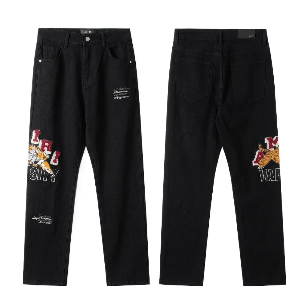 AMIRI retro - style black jeans