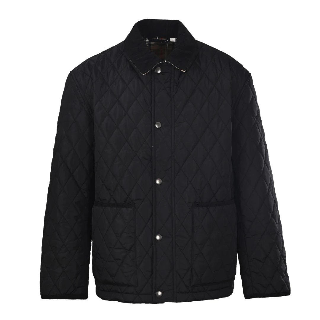 Burberry Diamond Quilting Quilted Field Jacket for winter