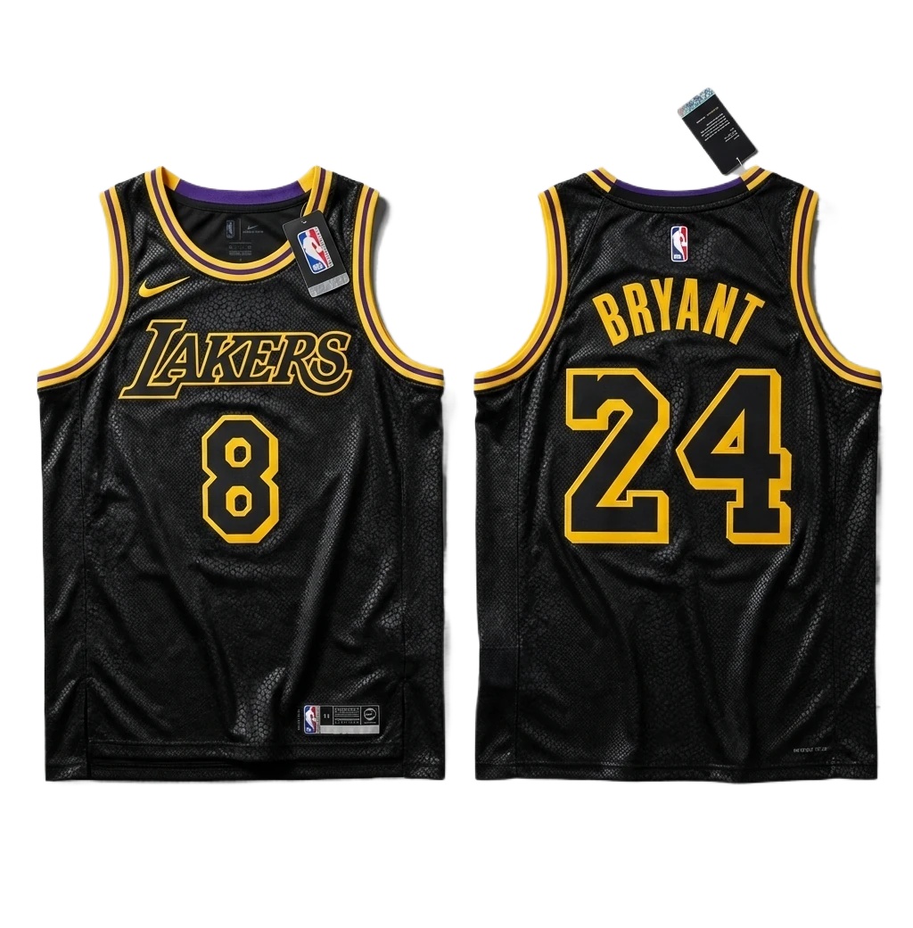 Retro-style jersey of the Kobe Lakers