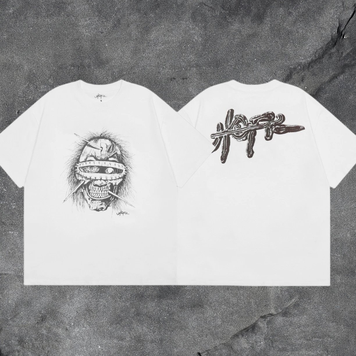 Denim Tears White Graphic T-Shirt Modern Fit