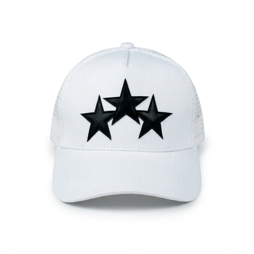 AMIRI Star Trendy White Hat
