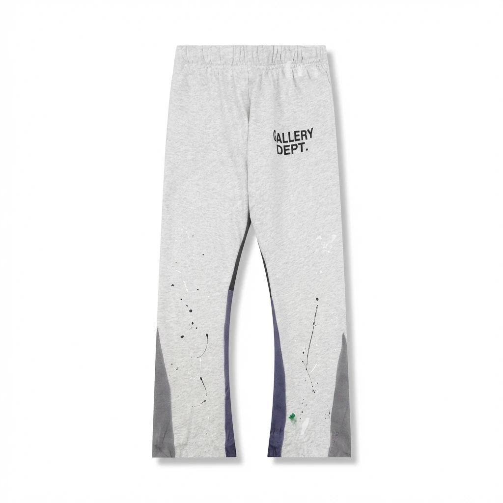 Gallery Dept Graffiti-style Grey Long Pants