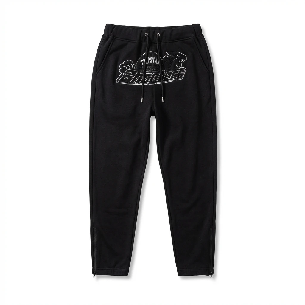 Trapstar Printed Casual Black Sweatpants