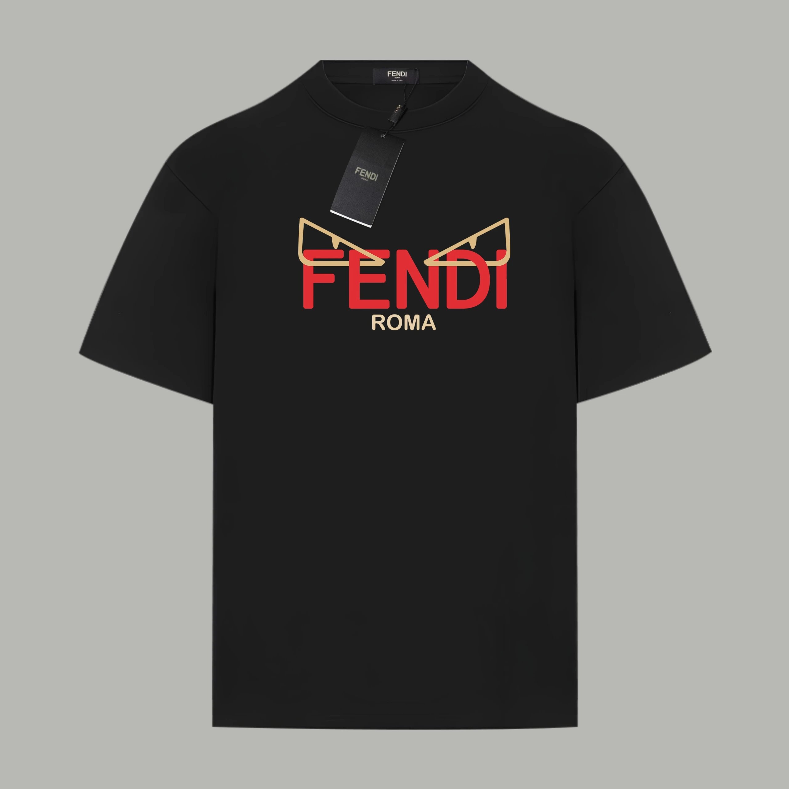 Fendi Devil Style Black T-shirt