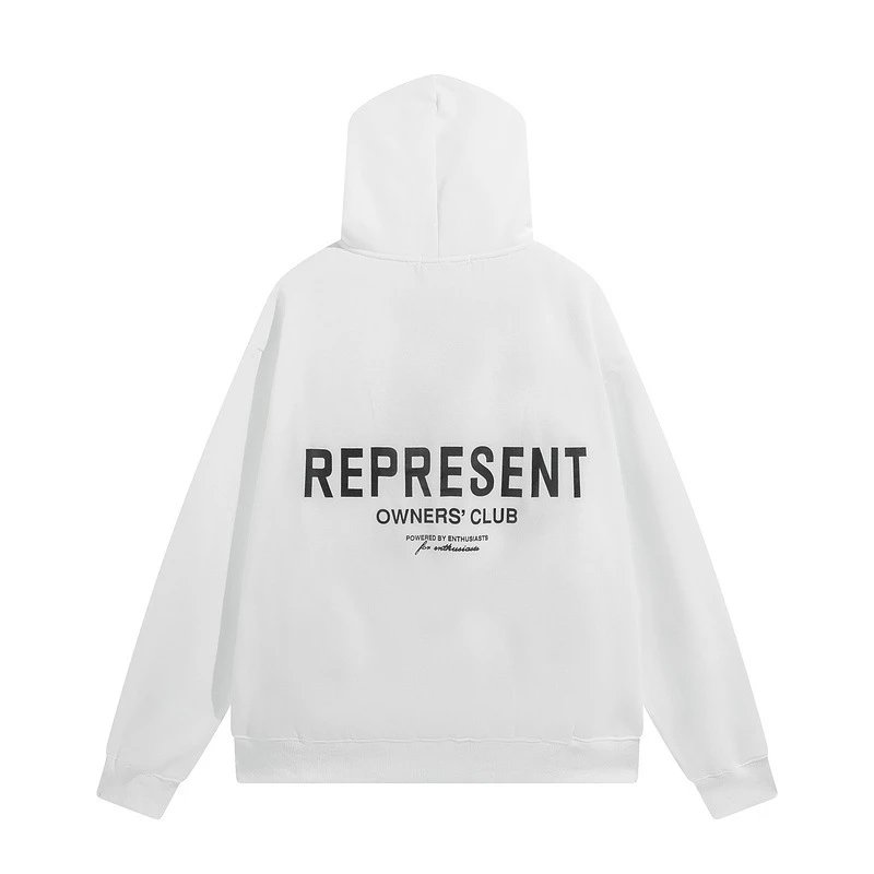 Represent Casual Owners Club hoodie Navy Large Represent for Streetwear Looks