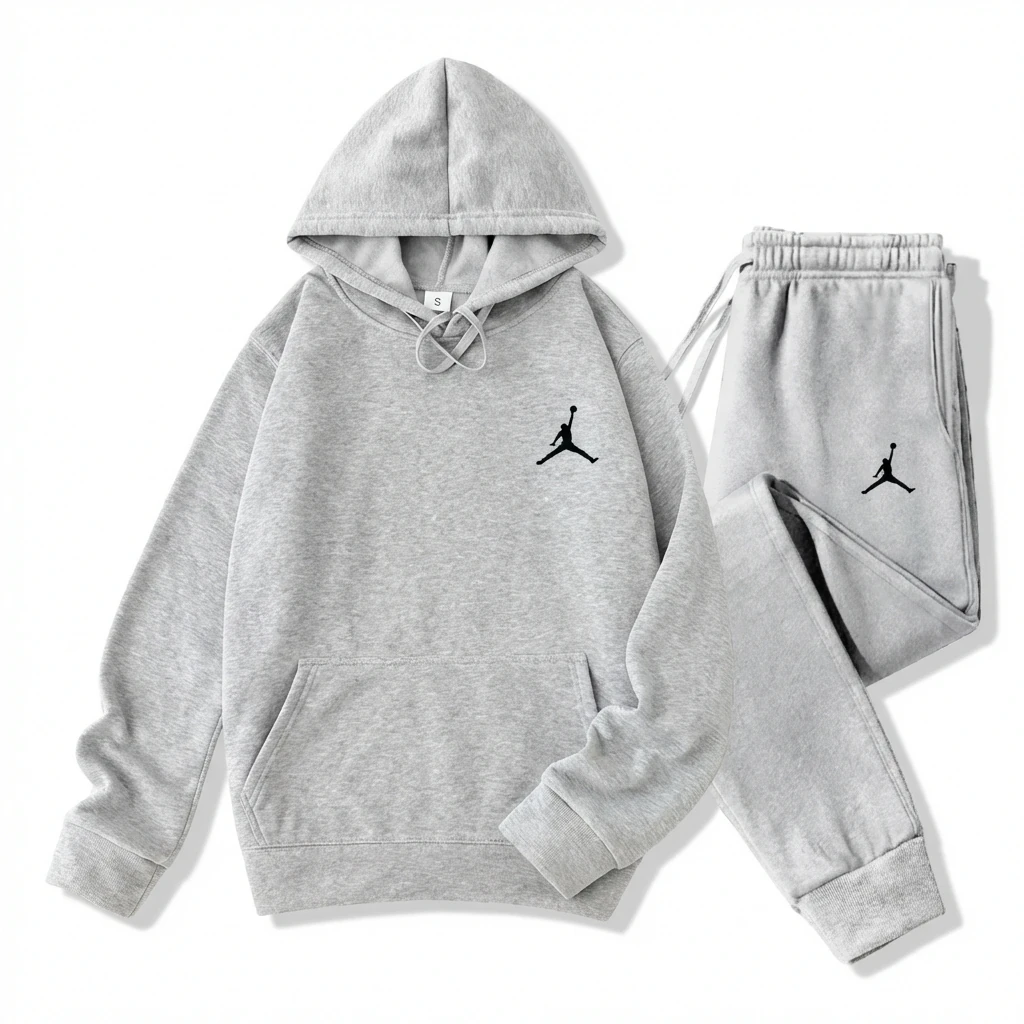 Jordan Sports and Leisure Style Grey Suit