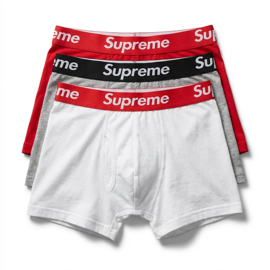 Supreme basic red-label underwear