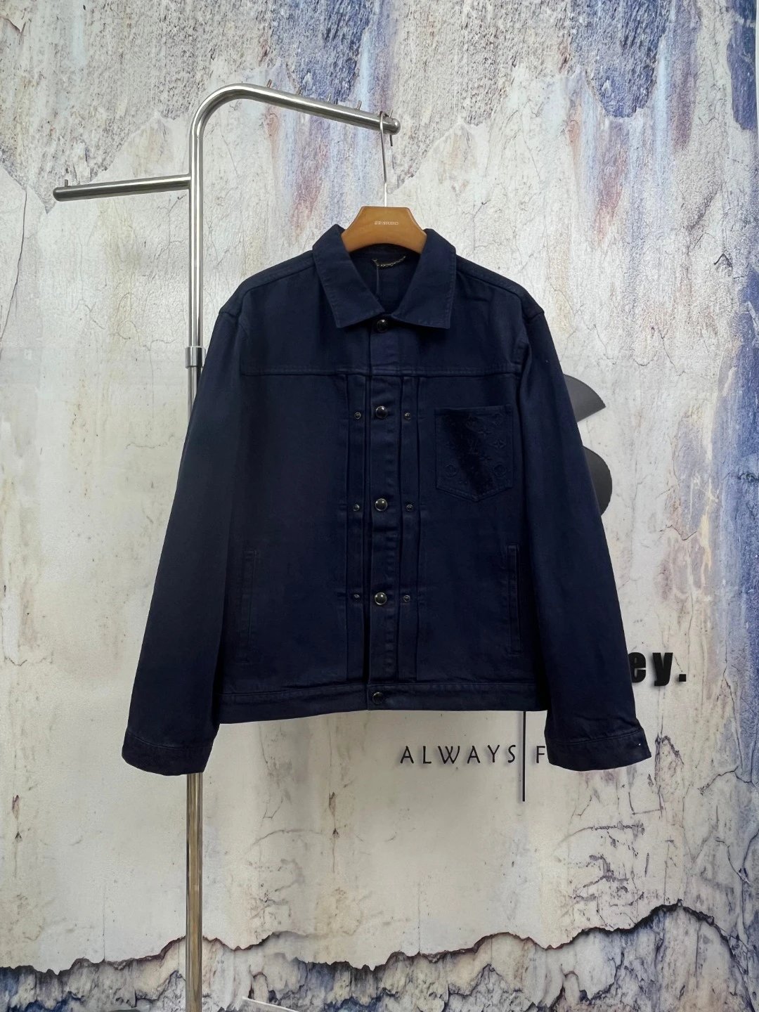 Burberry Zip Jacket with Navy Zip