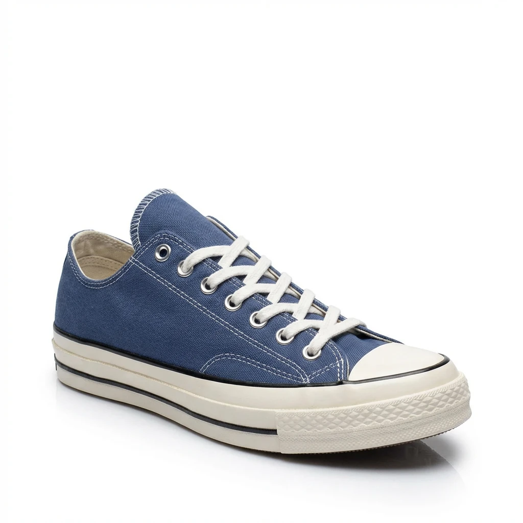 Converse classic denim blue canvas shoes