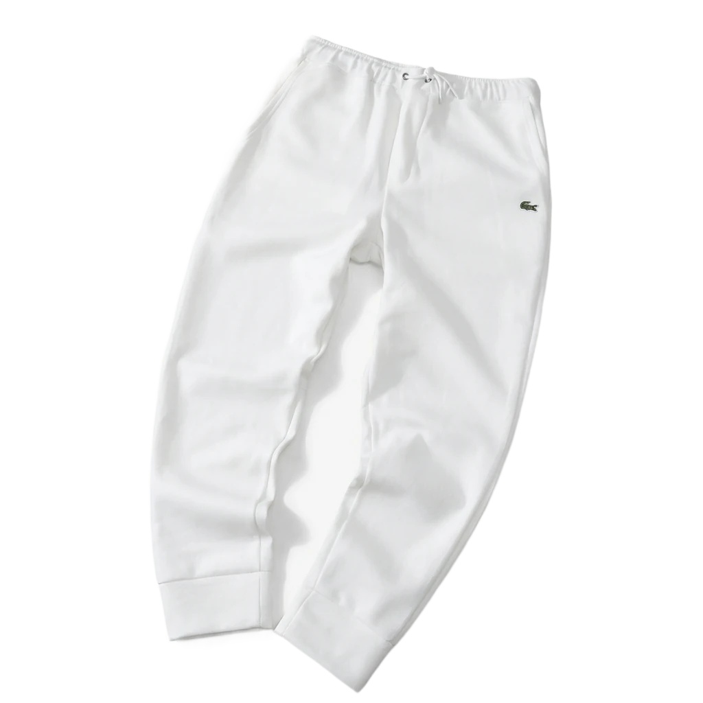 Lacoste casual style white sweatpants