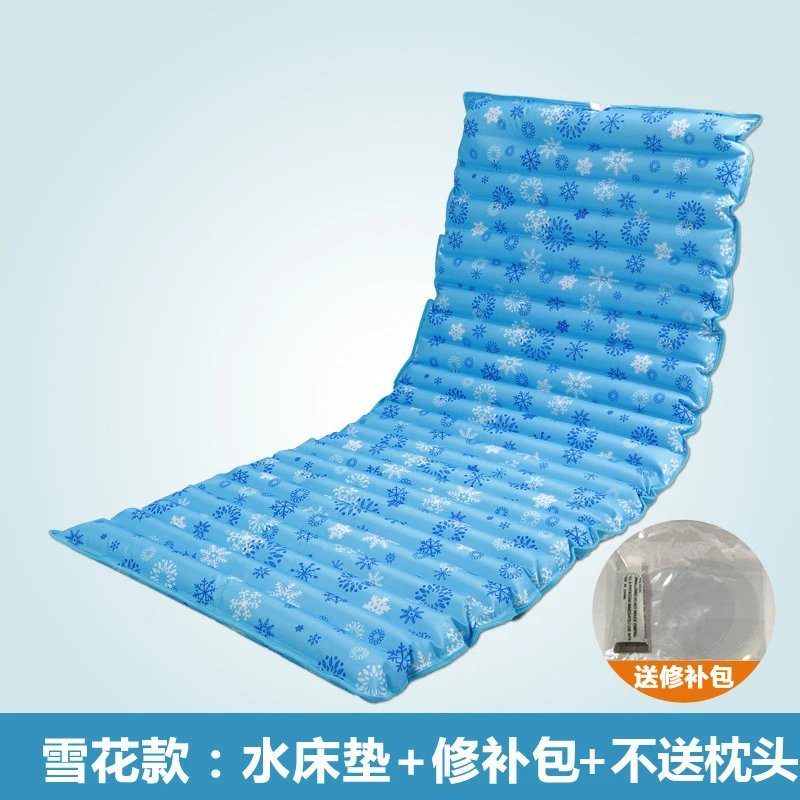 Guest Room Cooling Sleeping Mat 160 x 50 cm Snowflake Pattern Mat Only