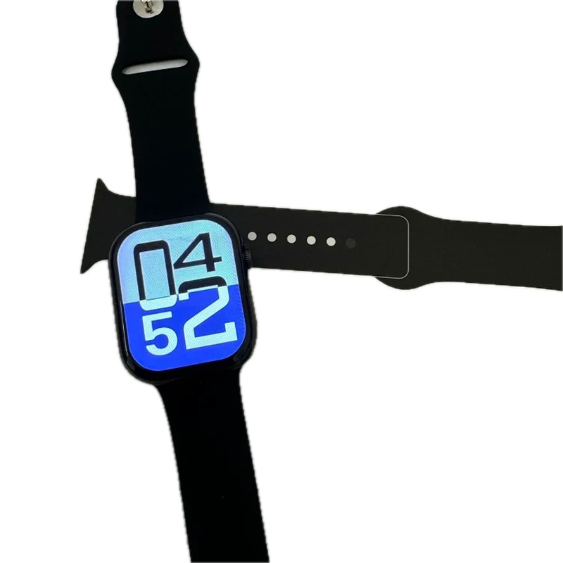 Apple Watch with Black Sport Band