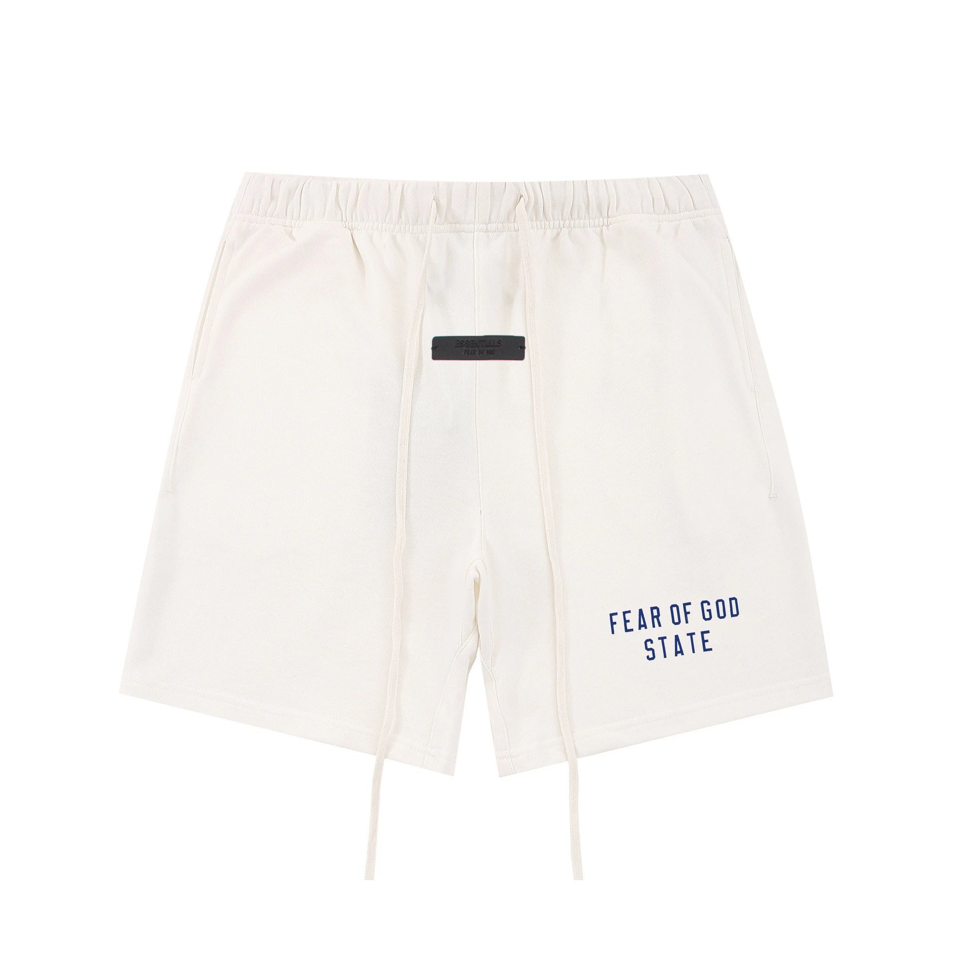 ESSENTIALS minimalist style white shorts