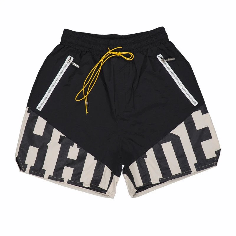 RHUDE letter trendy brand style shorts