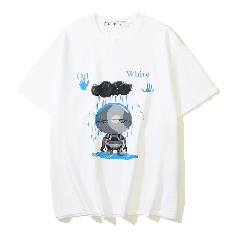 Thrasher Travel Flame logo T-shirt White Red Thrasher with Modern Look