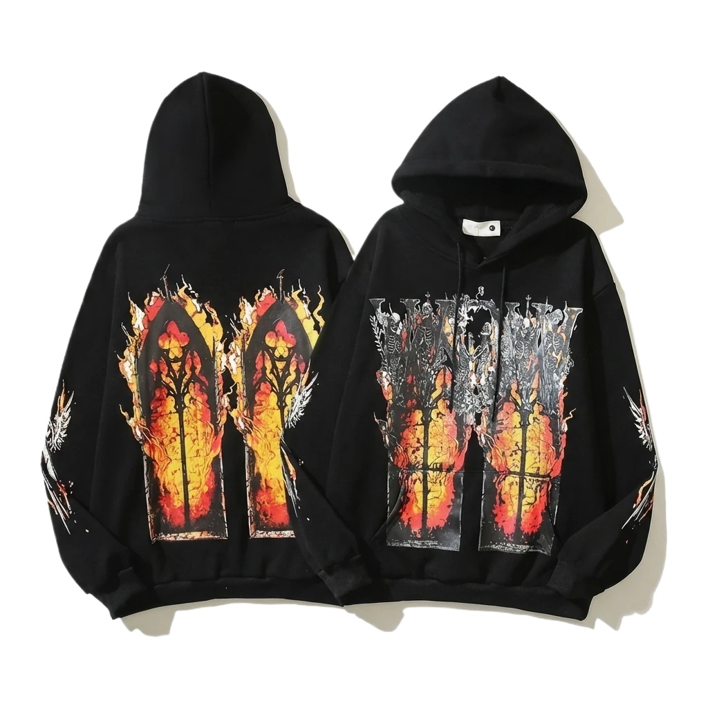 WDW Dark Gothic Style Hoodie