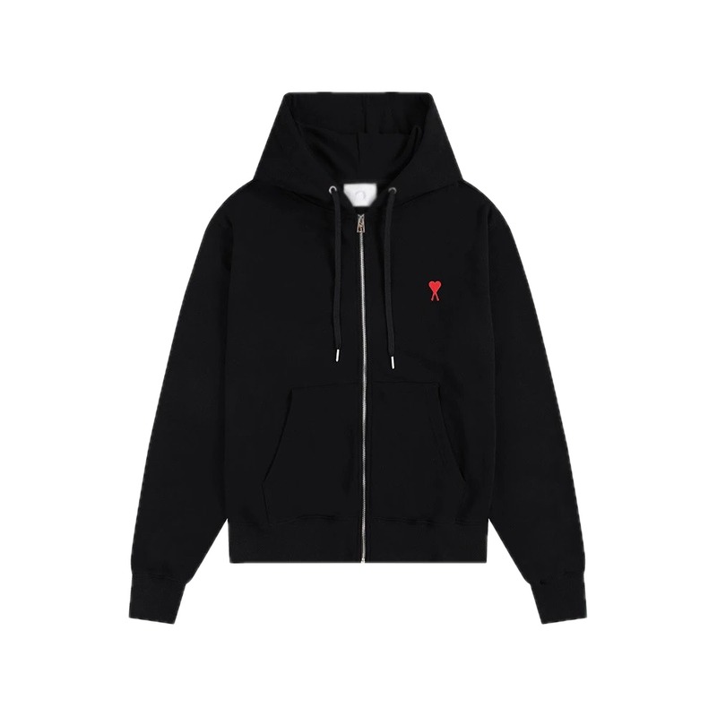 AMI Love Trend Brand Black Hoodie
