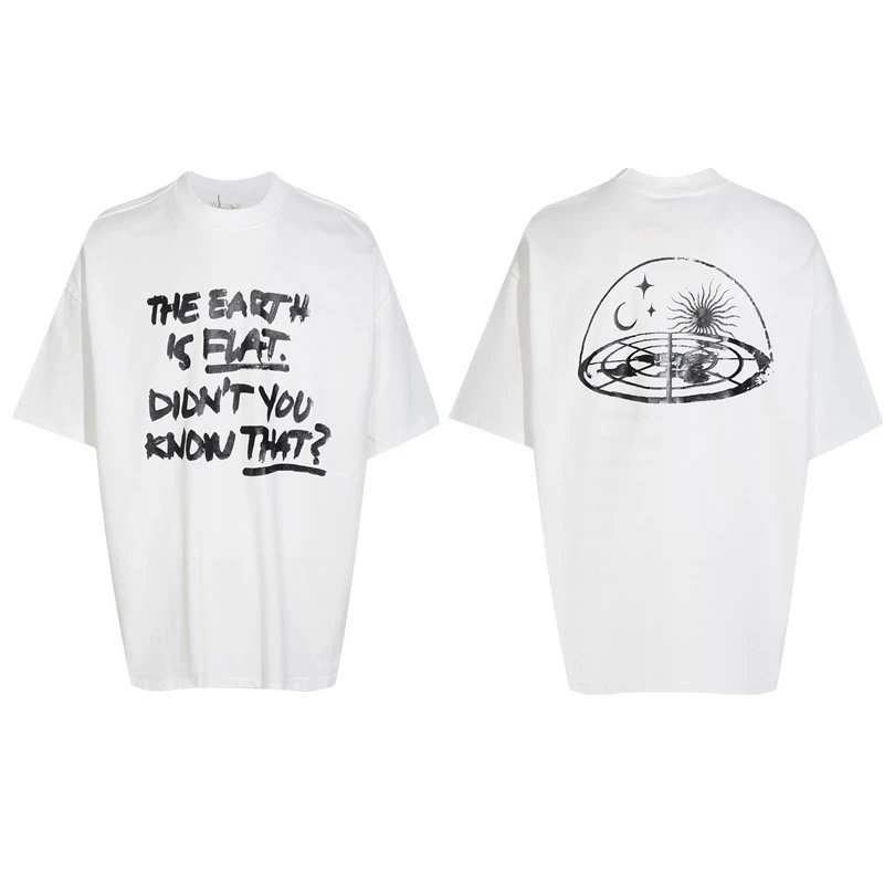 Streetwear Statement graphic T-shirt Black Colorful Lucky with Practical Shape