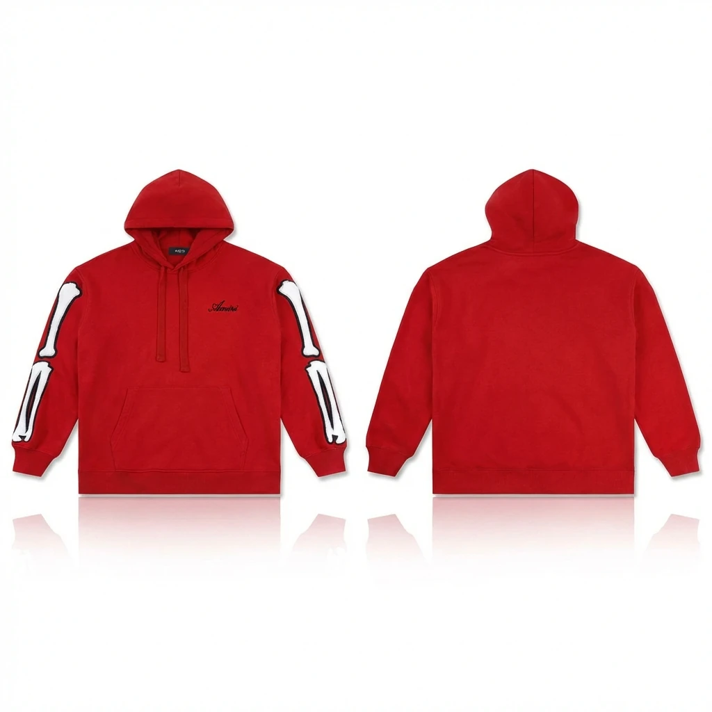 AMIRI Skull Series Red Sweatshirt