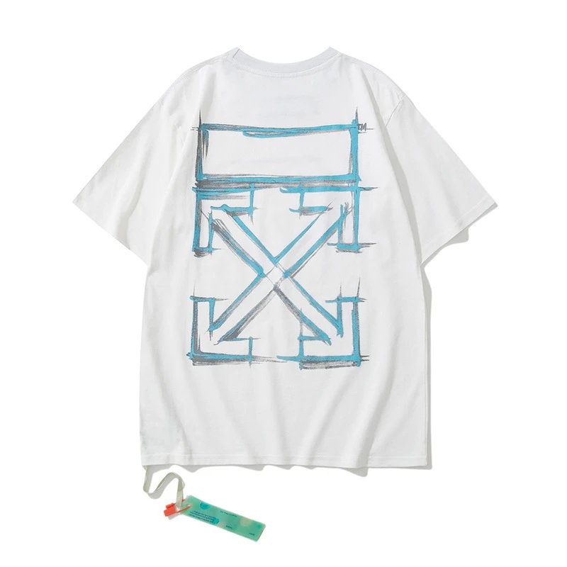 2061-12 White Style 6112 Anime Graphic T-Shirt Fan Wear