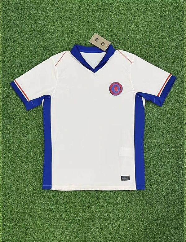 Real Madrid Summer Home soccer jersey White Real Madrid with Bold Graphic