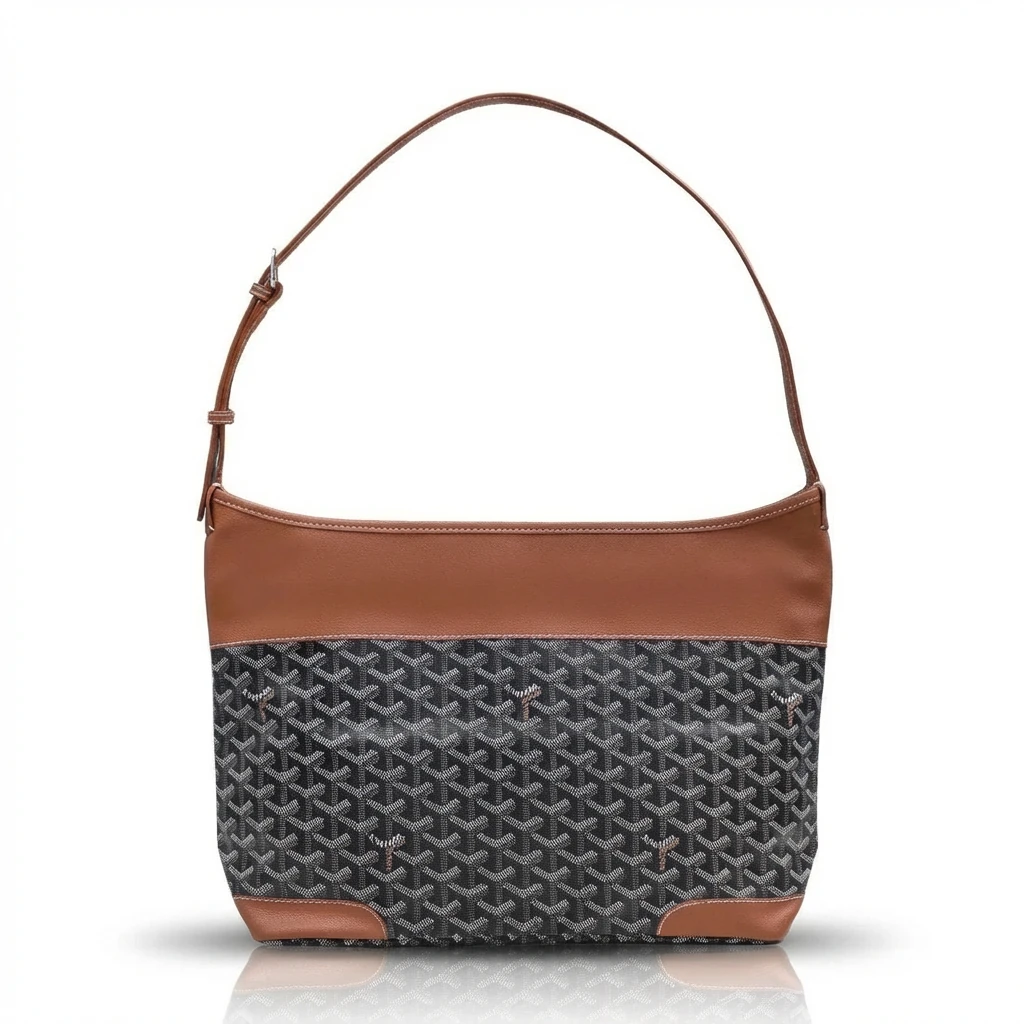 GOYARD Classic Vintage Brown and Black Bag