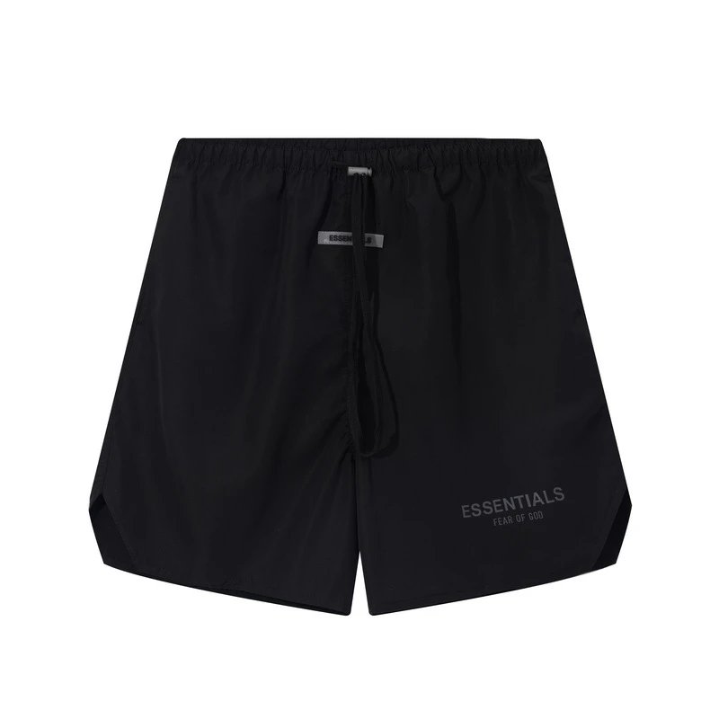 ESSENTIALS minimalist style black shorts