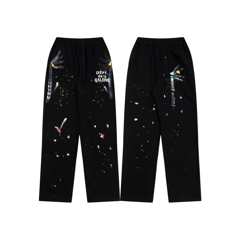 Chrome Hearts Relaxed Graphic sweatpants Black Printed Graphics with Designer-Inspired Detail
