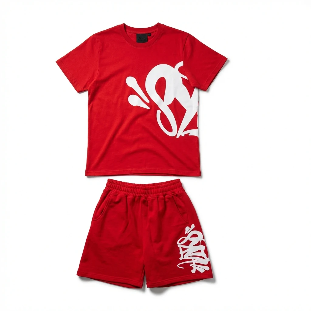 SynaWorld Graffiti-style Red Suit