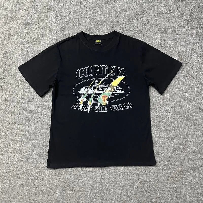 Corteiz Weekend Logo T-shirt Black Corteiz for Seasonal Looks