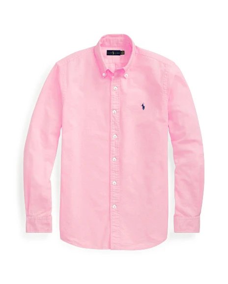 Ralph Lauren Pink Button-Down Shirt City Outfit