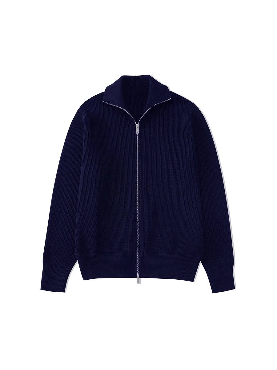 Daily Zip jacket Black Minimalist Full for City Outfits