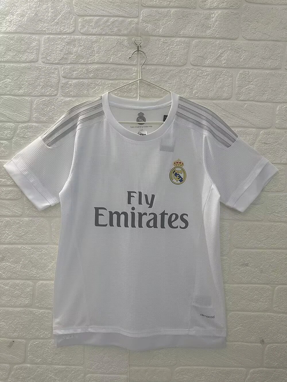 Real Madrid Classic Retro Teka soccer jersey White Retro Football with Travel-Friendly Style