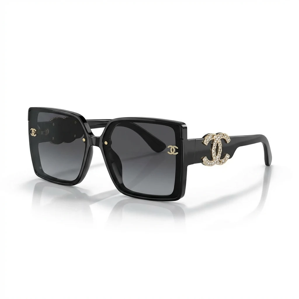 Chanel's classic and luxurious style sunglasses