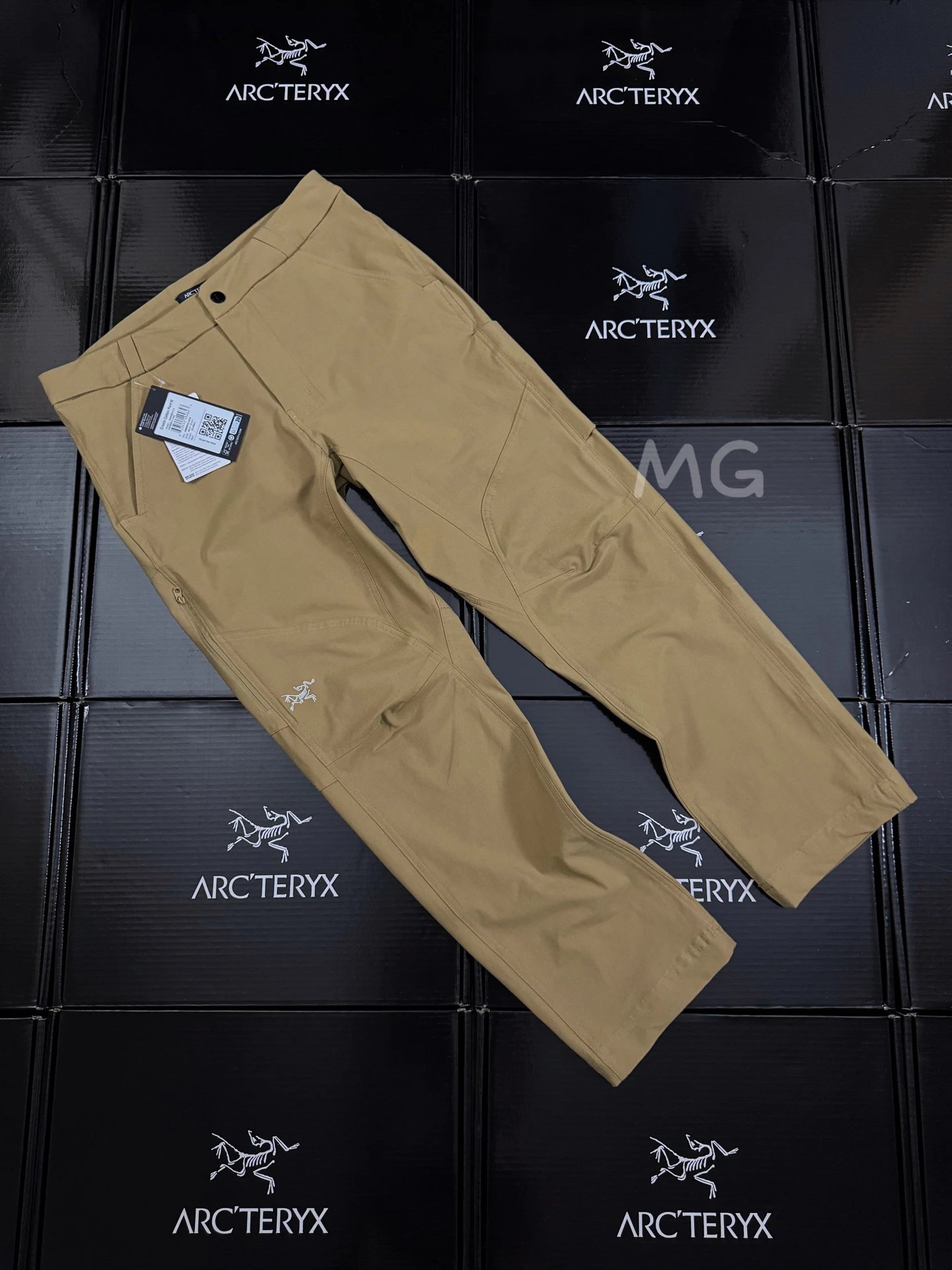 Arc'teryx Technical Straight Pants - lightweight outdoor finish and small logo for weekend