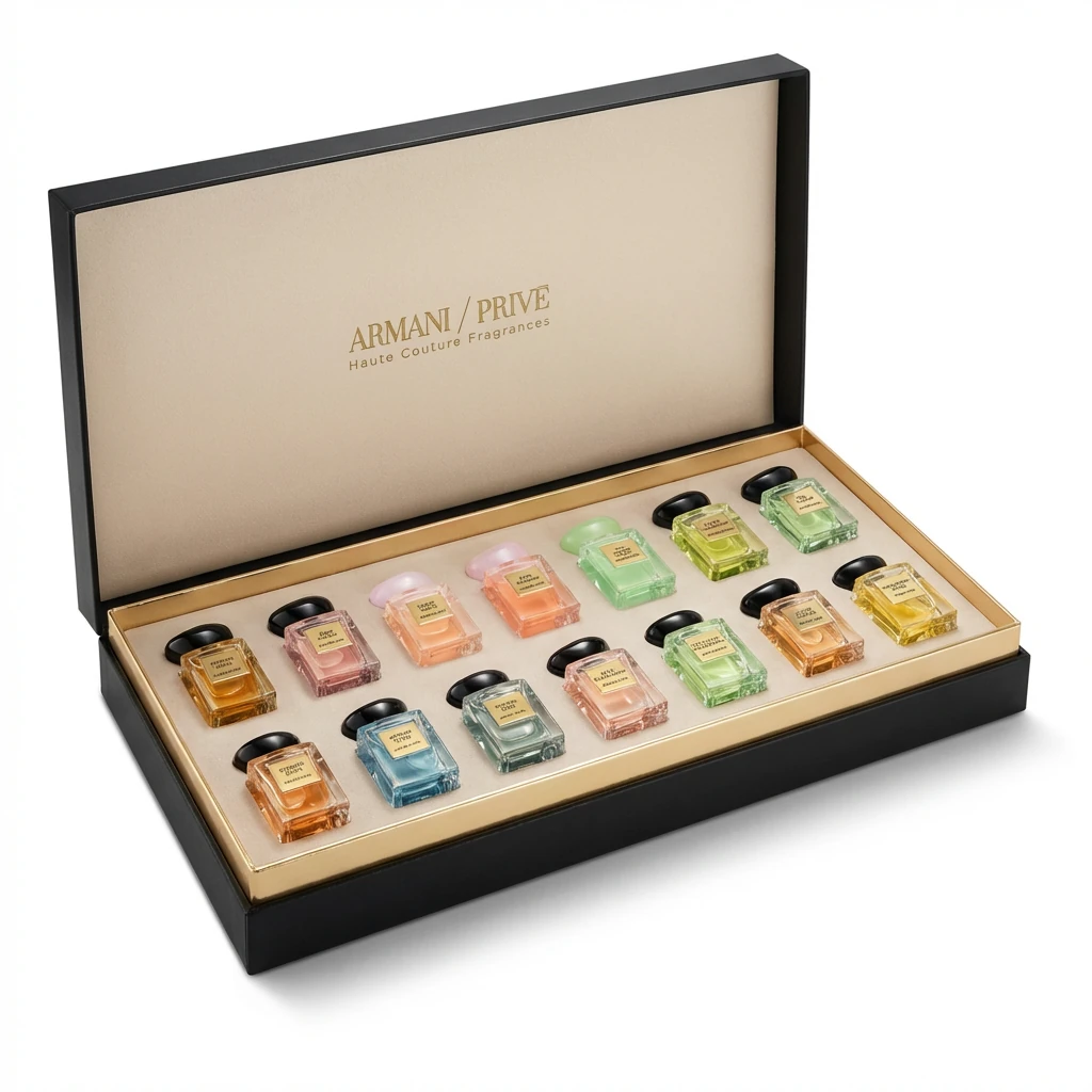 Armani Haute Couture Colorful Perfume Gift Box