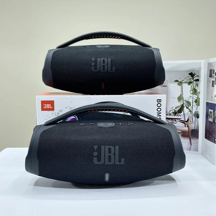 JBL Boombox Portable Bluetooth Speaker in Black