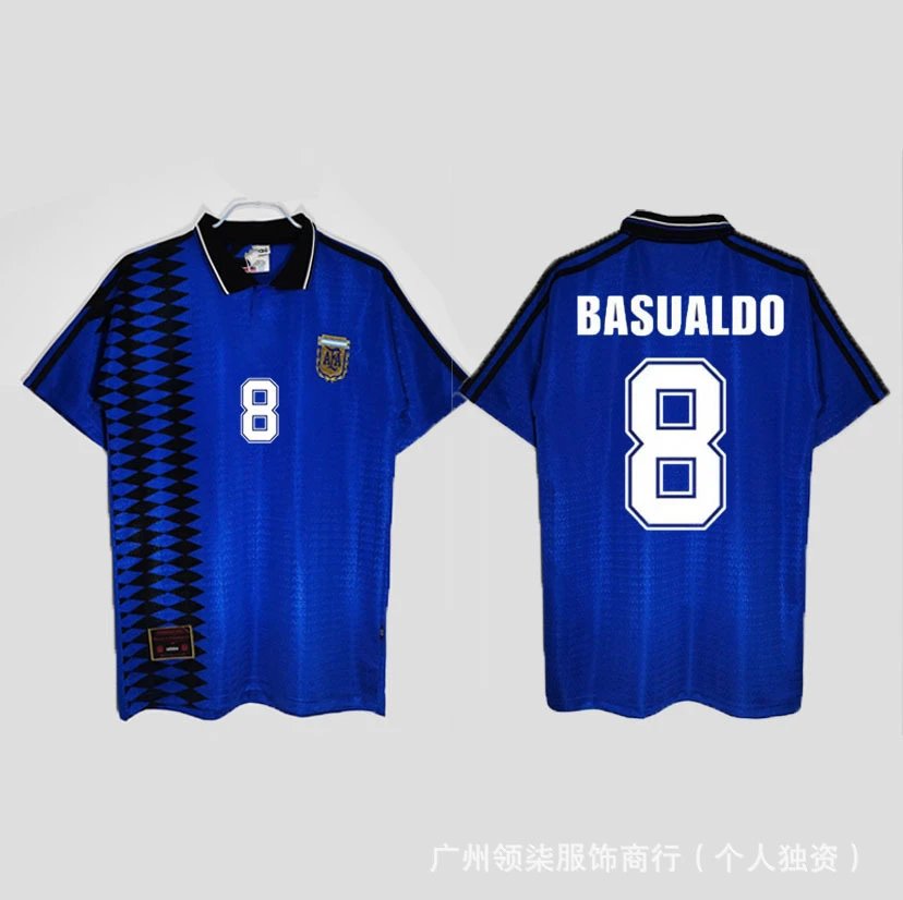 Brazil Summer Soccer jersey Blue Brazil Football with Bold Graphic