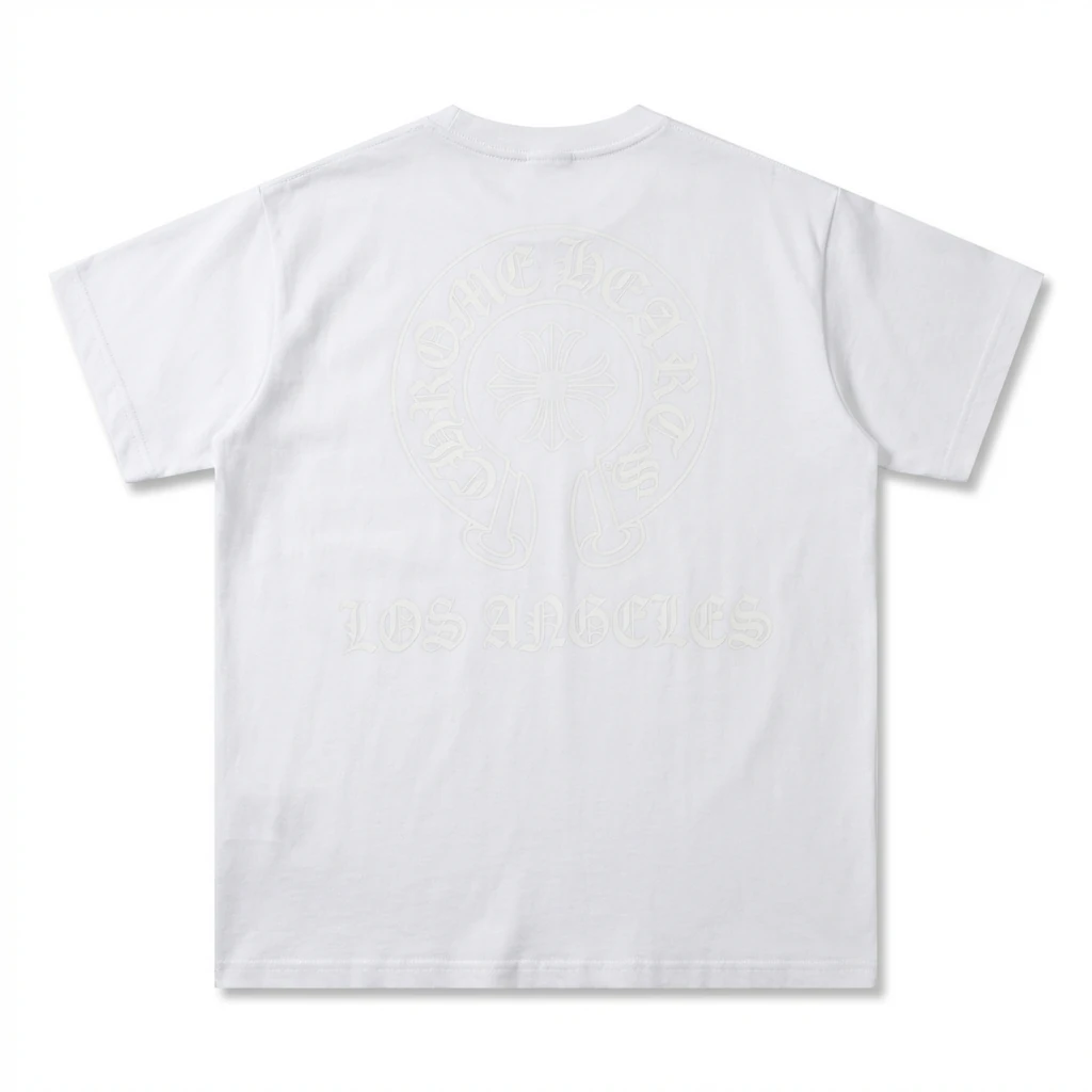 Chrome Hearts Classic Simple White T-shirt