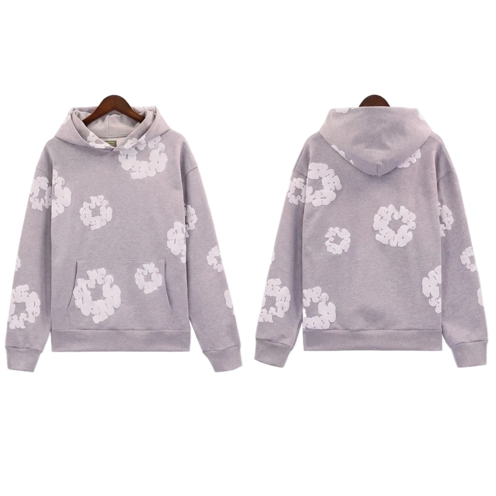 DENIM TEARS Printed Casual Grey Sweatshirt