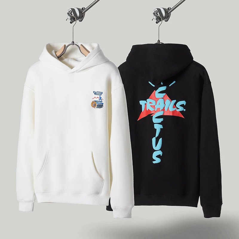 Travis Scott Monogram Graphic hoodie Green Printed Graphics for Layered Styling