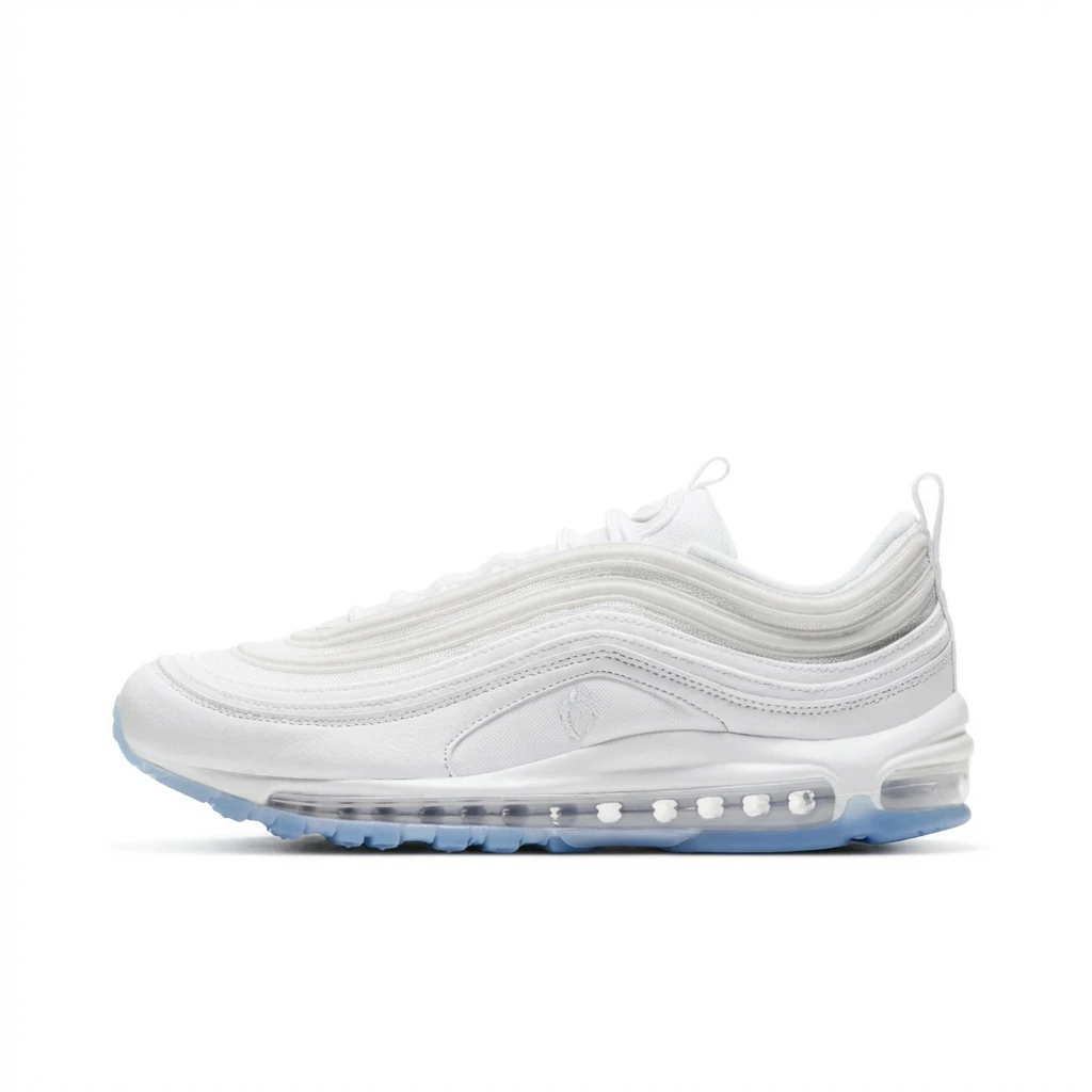 Nike Air Max 97 white trendy sneakers