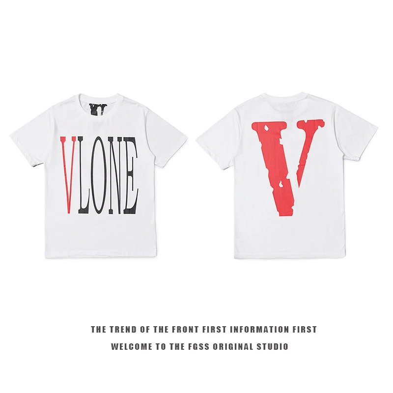 Vlone Sport Logo T-shirt Black Purple Vlone for Collection Drops
