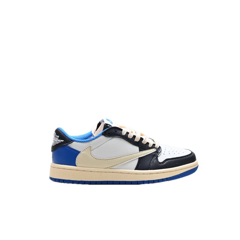 Nike Dunk Trendy Blue and White Shoes
