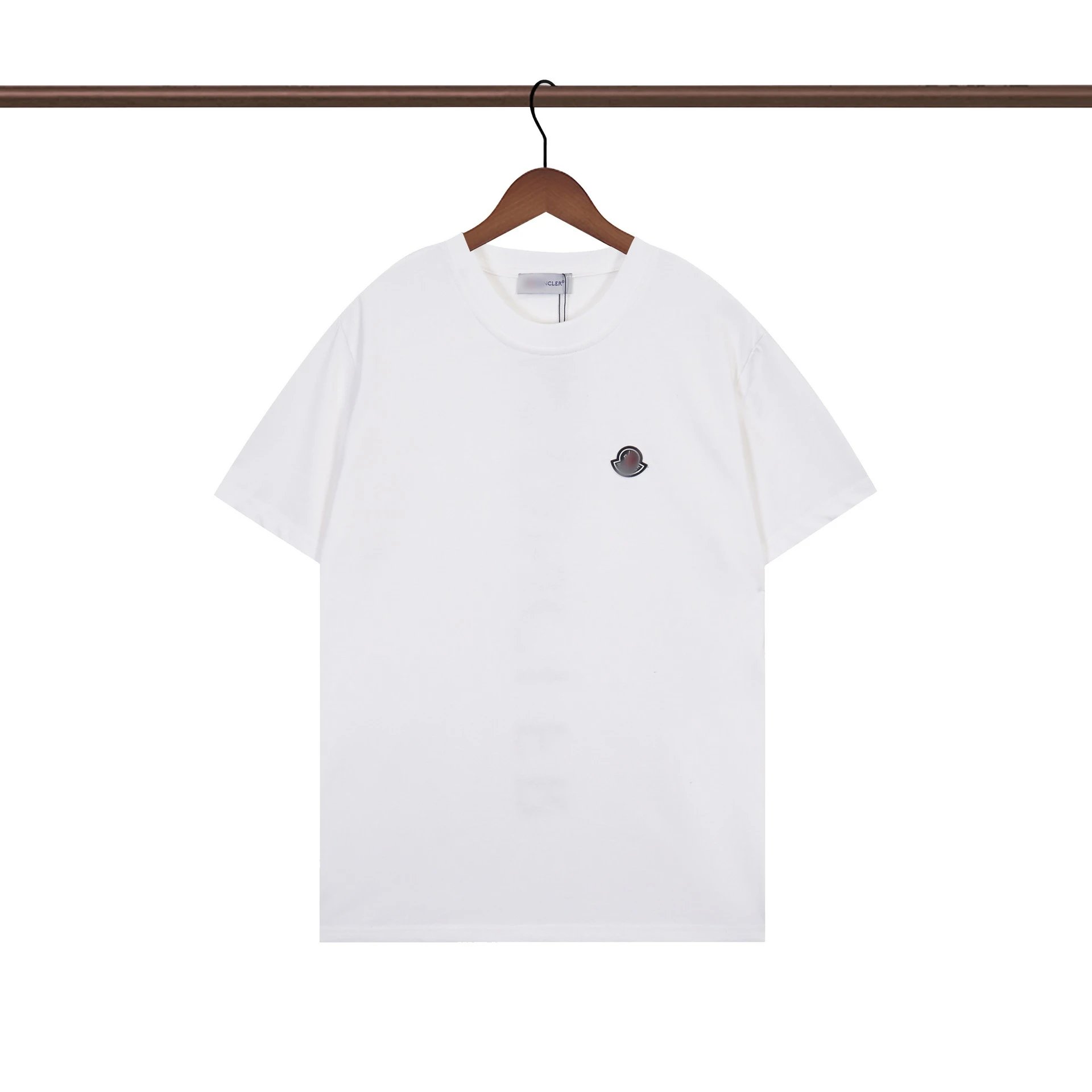 Moncler Classic Minimalist Style White Short-sleeve T-shirt