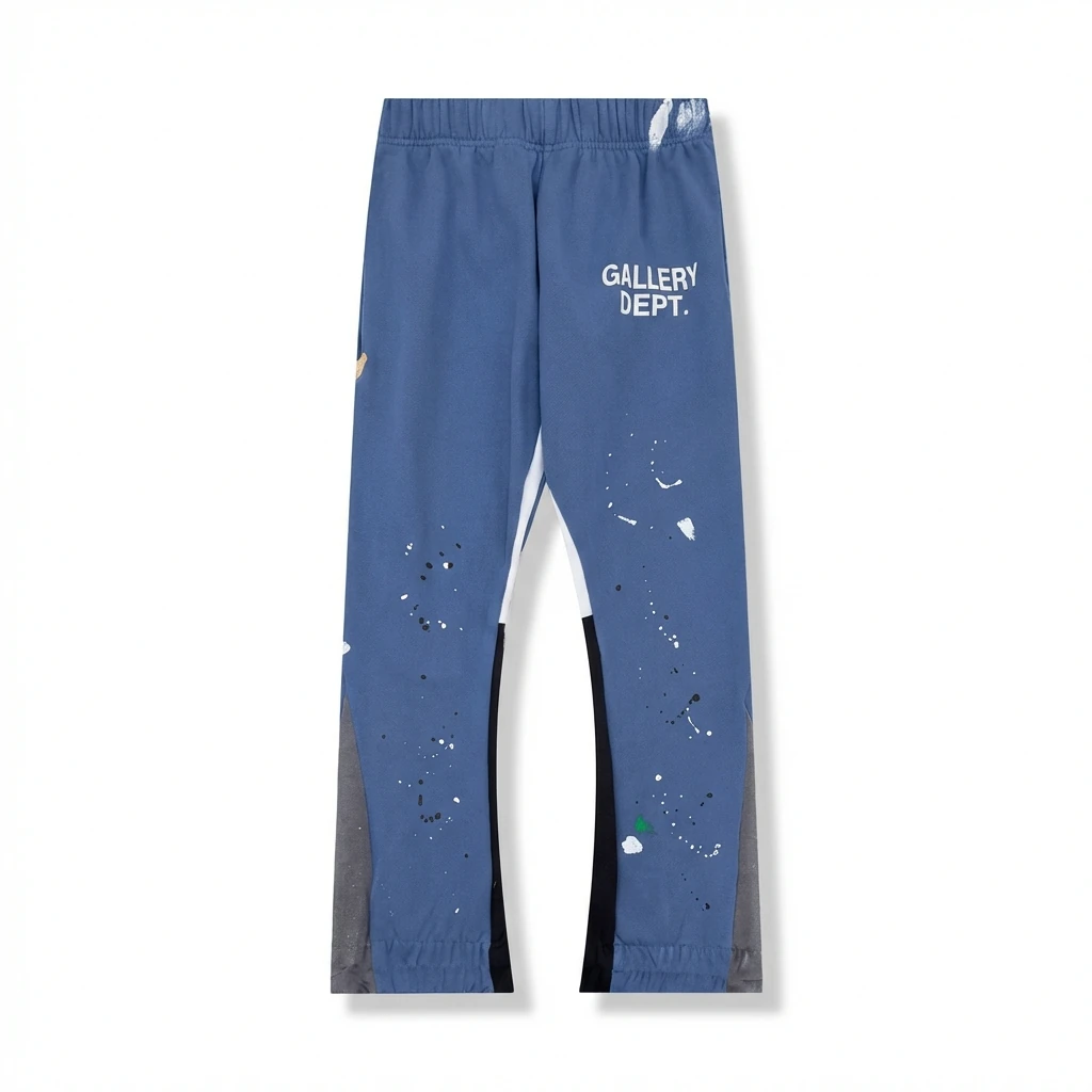Gallery Dept Graffiti Style Blue Pants
