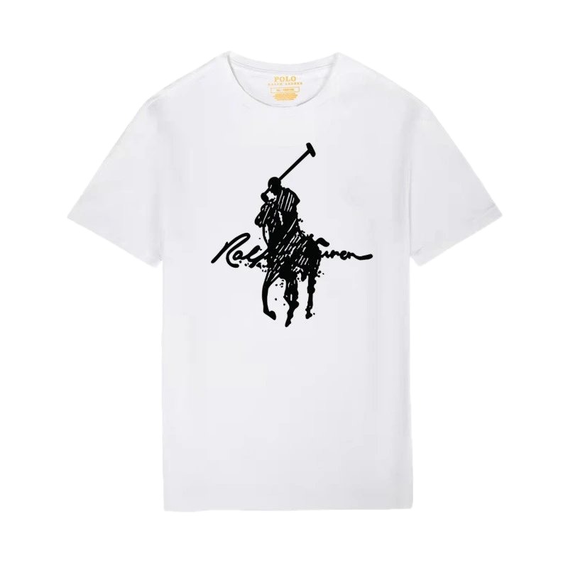Ralph Lauren Polo-style white T-shirt
