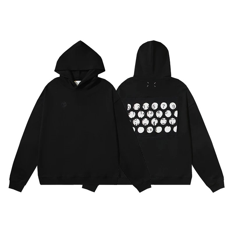 Balenciaga Daily Logo hoodie Black Pullover Small for City Outfits