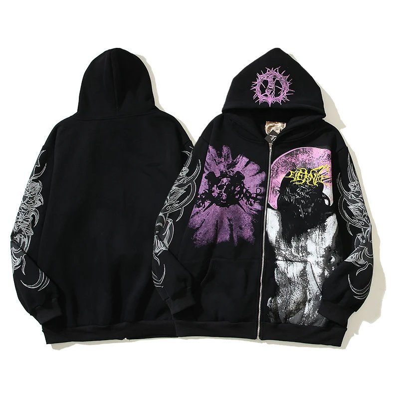 Mastermind Style W12 Zip Hoodie Logo Detail Skull